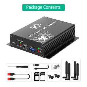 NGFF(M.2) To USB 3.0 Adapter With Dual SIM Card Slot For 3G 4G 5G Module