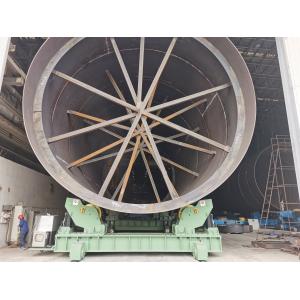 700t Fit Up Rotator Roller Bed 10m Offshore Suction Bucket Assembly Station
