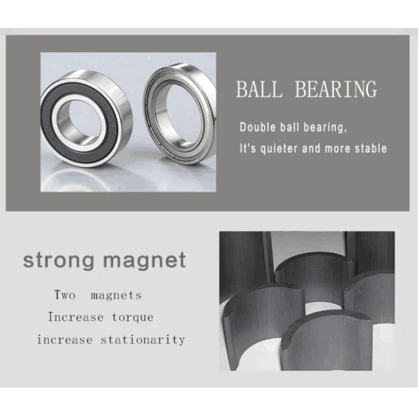 IE2 Efficiency 90V PMDC Motor 1/2Hp 1750RPm Motor 56C TEFC DC Electric Motor