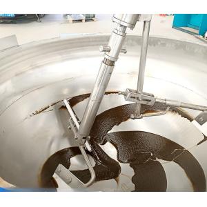 Gas Tilting Cooking Kettle With Mixer For High Volume Food Preparation