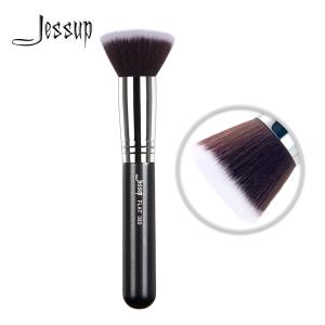 China Jessup Shed Resistant Individual Makeup Brushes Flat Head For Face on sale