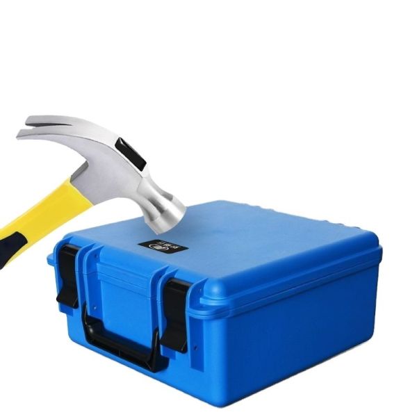 Quality Custom Pre Cut Foam Impact-Resistant Polypropylene Hard Plastic Case with Reinforced Stainless Steel Hinges for Tool Storage wholesale