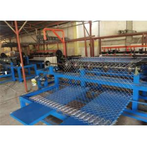Plc Control 4.5mm 30x30 Automatic Chain Link Machine For River Banks