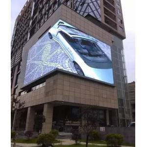 China Right Angle Corner SMD2727 Large Outdoor LED Screen 10.4mm Wall Mounted on sale