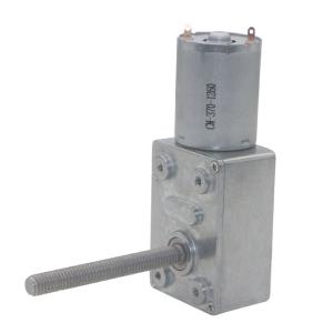 Screw Shaft Worm Self Locking Dc Motor 12 Volt High Torque 90rpm