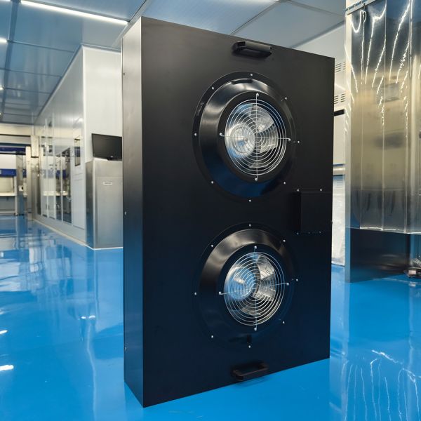 Quality Cold Plate Paint FFU Filters Low Noise Air Reduction Pollutant Black For Clean Room wholesale