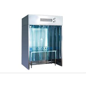 China Stainless Steel Sampling Booth Custom Weight 220V Power Supply Silver Color on sale