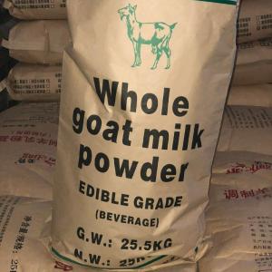 China Full Cream Whole Goat Milk Powder 25kg on sale