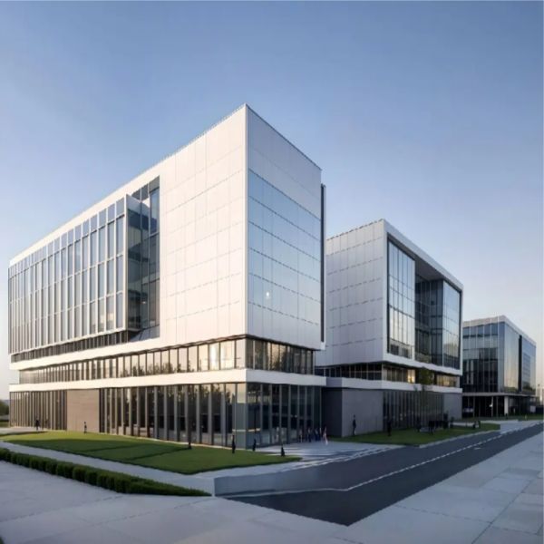 Prefabricated Steel Apartment Building , Light Steel Structure Frame Construction