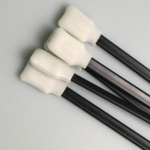 Dustless Cleanroom Rectangular Foam Tip Swab With Black Handle