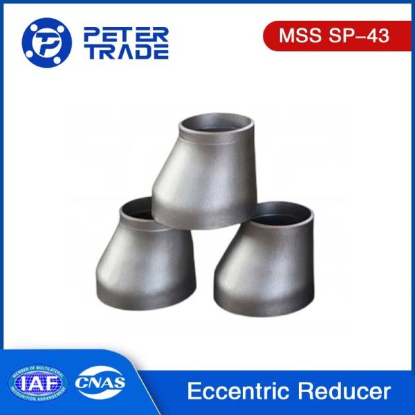 Quality MSS SP-43 Stainless Steel Seamless/Butt Welding Fittings ASTM A403 Eccentric Reducers for Pipe Transition Solutions wholesale