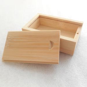 Custom Mini wooden gift box wooden soap box for gift packing Bamboo case for USB