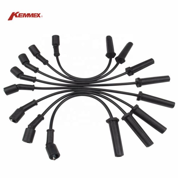 KEMMEX 7874 Spark Plug Wire Ignition Cable Set For Silverado 1500 Sierra 3500