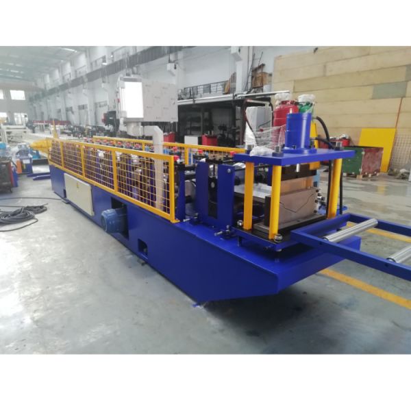 Quality Automatic Customized 0.8mm PPGI Aluminium Roof Gutter Profile Making Machine wholesale