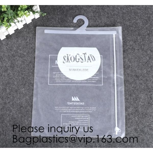 Biodegradable Compostable pac Hanger Garment Underwear Clothes Package Hanging