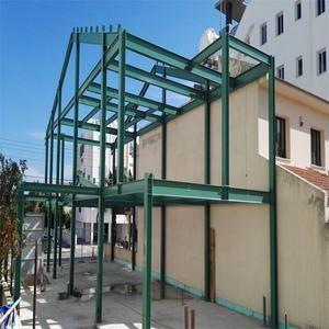 China Prefabricated Steel Frame House Kits Sandwich Panel Light Gauge Steel Villa on sale