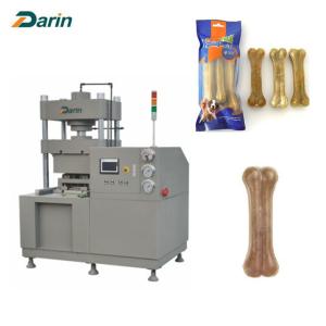 China Dental Pet Chews Pressed Rawhide Bones Machinery with cowhide , pigskin , beef tendons on sale