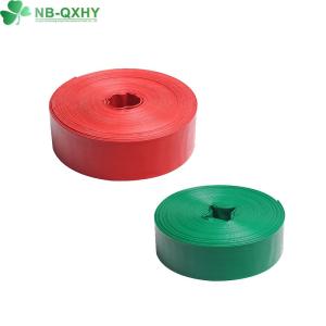 2019 High Pressure PVC Agriculture Irrigation Layflat Water Hose with Colorful