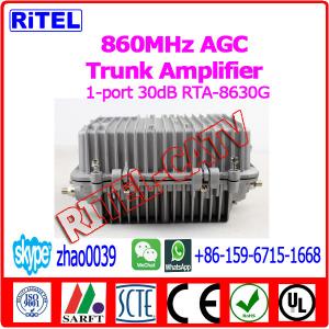 860MHz 30dB CATV/MATV Trunk Amplifier/Booster RTA-8630G with AGC