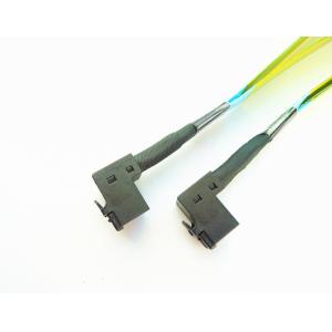 China 0.5M Silver Plated Flat Copper 12Gbps 4X Internal SAS Cable on sale