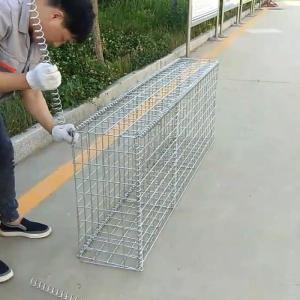 Anti Rust Hot Dip Galvanized Gi Gabion Box 3x1x1m Wear Resistance