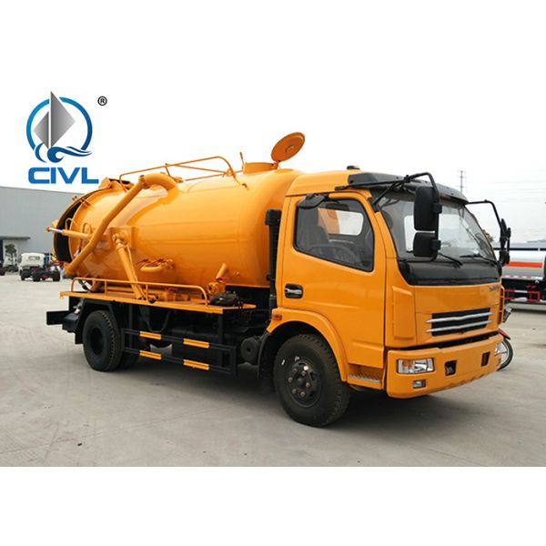 Quality 4X2 10cbm Sewage Suction Truck Tank Volume 10m3 / 10000L 160hp Euro 2 Standard wholesale