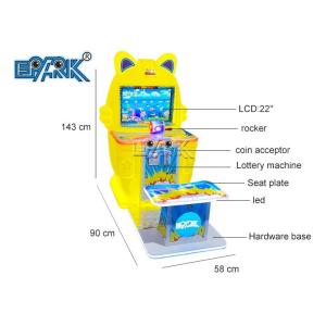 Mini Arcade Fishing Game Machine Coin Operated Single Player 180W