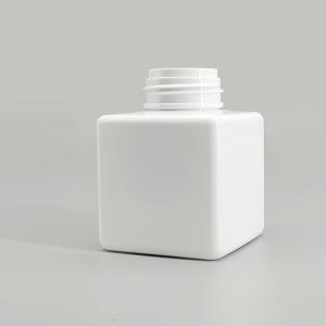 White Square 42mm 8.45oz Foam Pump Bottle