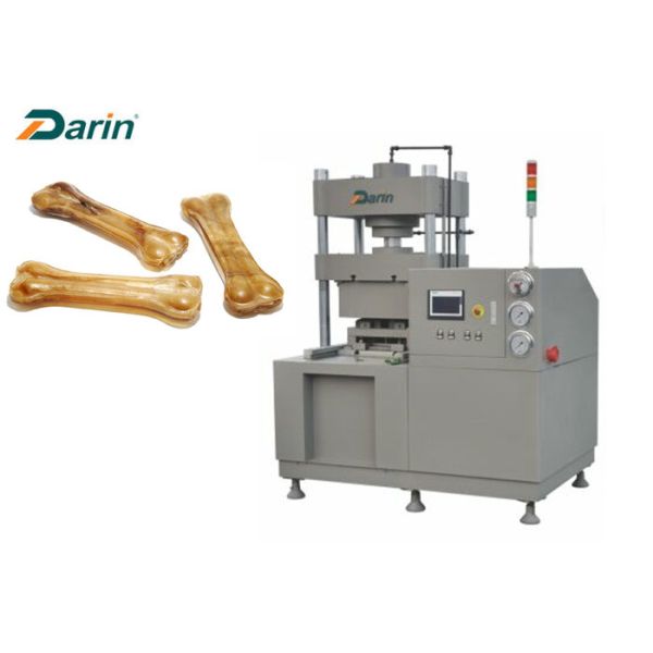 Quality English Version 60T Cowhide Dog Food Maker Machine / Dog Bone Press Machine wholesale