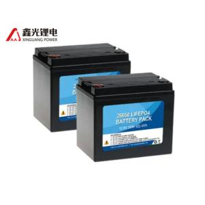 12V 33Ah 26650 Rechargeable Lithium Iron Phosphate Battery Pack