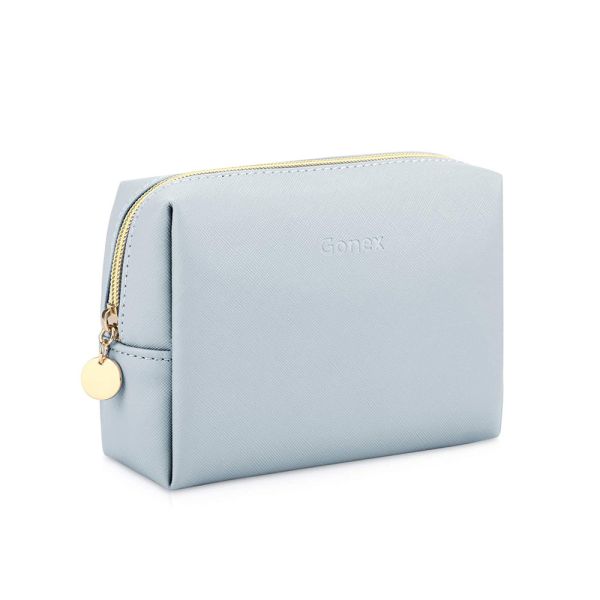 7.9" Pantone colour printing Personalised Make Up Bag Light Grey