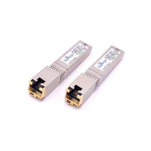 10gbase-T Copper Sfp+ Optical Transceiver For Gigabit Ethernet Rj45 30m Over