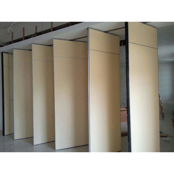 Quality Solid MDF Fabric Foldable Partition Wall , 1230 mm Panel Width wholesale