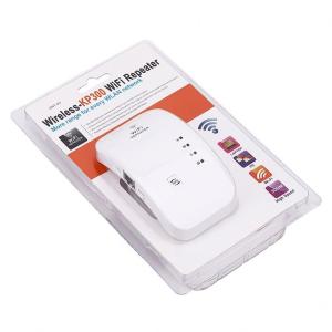 Kp300W Wireless WiFi Repeater 300Mbps Mobile Signal Booster Improve Your