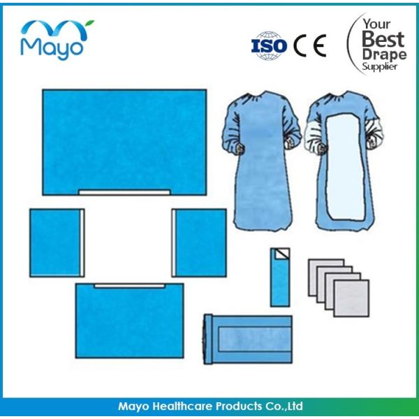 Quality MAYO CE ISO FDA approved Disposable Surgical Universal Pack wholesale