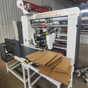 Semi-automatic Double Servo Corrugated Carton Box Stitching Stapler Carton for