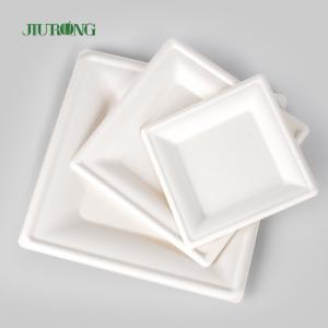 Biodegradable Disposable Kraft Paper Plate For Party Bulk Custom Print