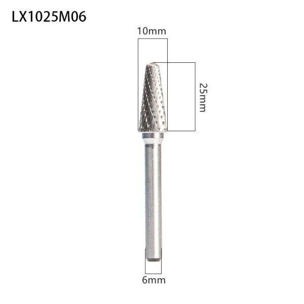 Quality SL Type YG10X Silver Taper Shape Carbide Rotary Burr For Tire Repair wholesale