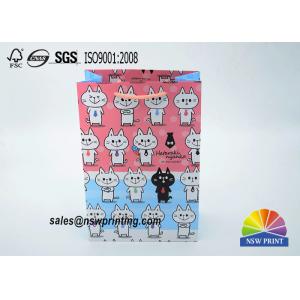 Matt Laminated Full Color Printintg Cartoon Custom Paper Shopping Bags