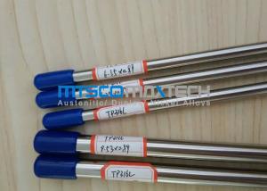 China ASTM A269 Hydraulic Tubing In Oil And Gas Industry , TP316L 6.35 x 0.89 mm on sale