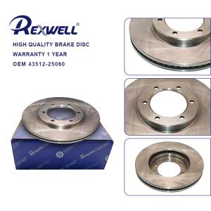 43512-25060 43512-25061 OEM Brake Disc Rotor For Toyota Hiace Dyna Toyoace 5L