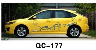 Custom UV offset printing Waterproof Car Body Sticker QC-177I