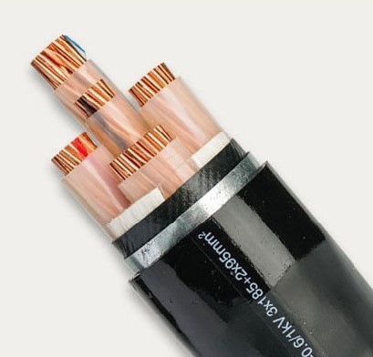 Quality 26/35kv Fire Retardant Low Smoke Zero Halogen Electrical Cable Wire with PE Jacket wholesale