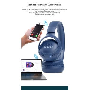 TUNE 510BT Over-Ear Wireless Bluetooth V5.3 Noise Cancelling Headphones &