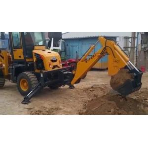 Backhoe Loader 1.3m3 Bucket Capacity Heavy Duty Construction Machinery