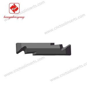 CNC Non-Standard Grooving, PVD Coating HYB208, Model EDJ1201071GZ, suitable for