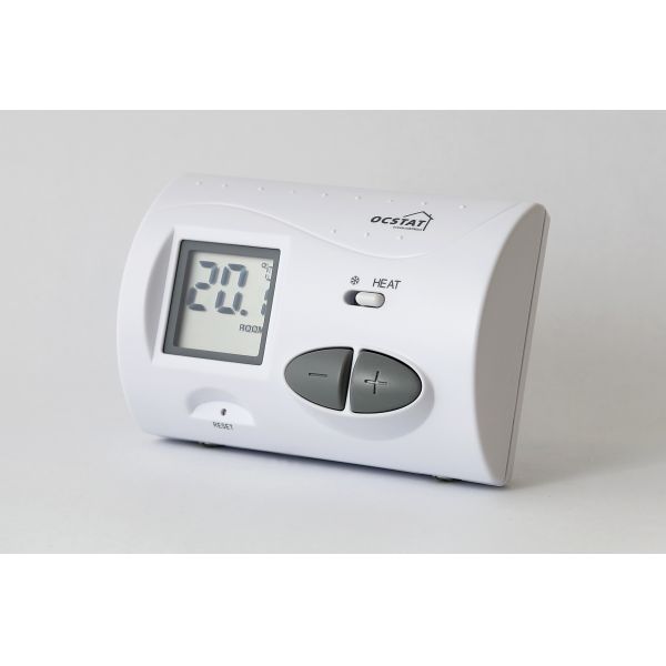 Riseem Non-programmable Room Air Conditioner Thermostat With 2*AA Size Battery