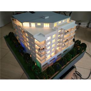Handmade 3D Printed House Model , Display Use Plastic Architectural Model