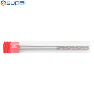 Flat Carbide Square End Mill ±0.01 Tolerance 35° Helix Angle For High Precision