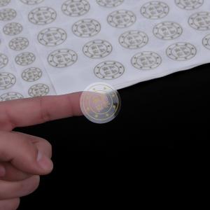 Removable Clear PVC Car Packaging Sticker Labels Thermal Transfer Printing